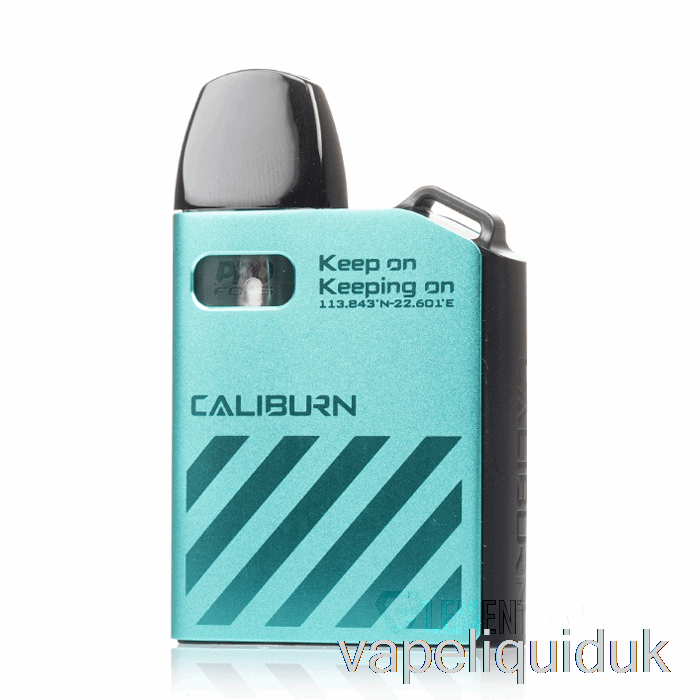 Uwell CALIBURN AK2 15W Pod System Turquoise Blue Vape Liquid